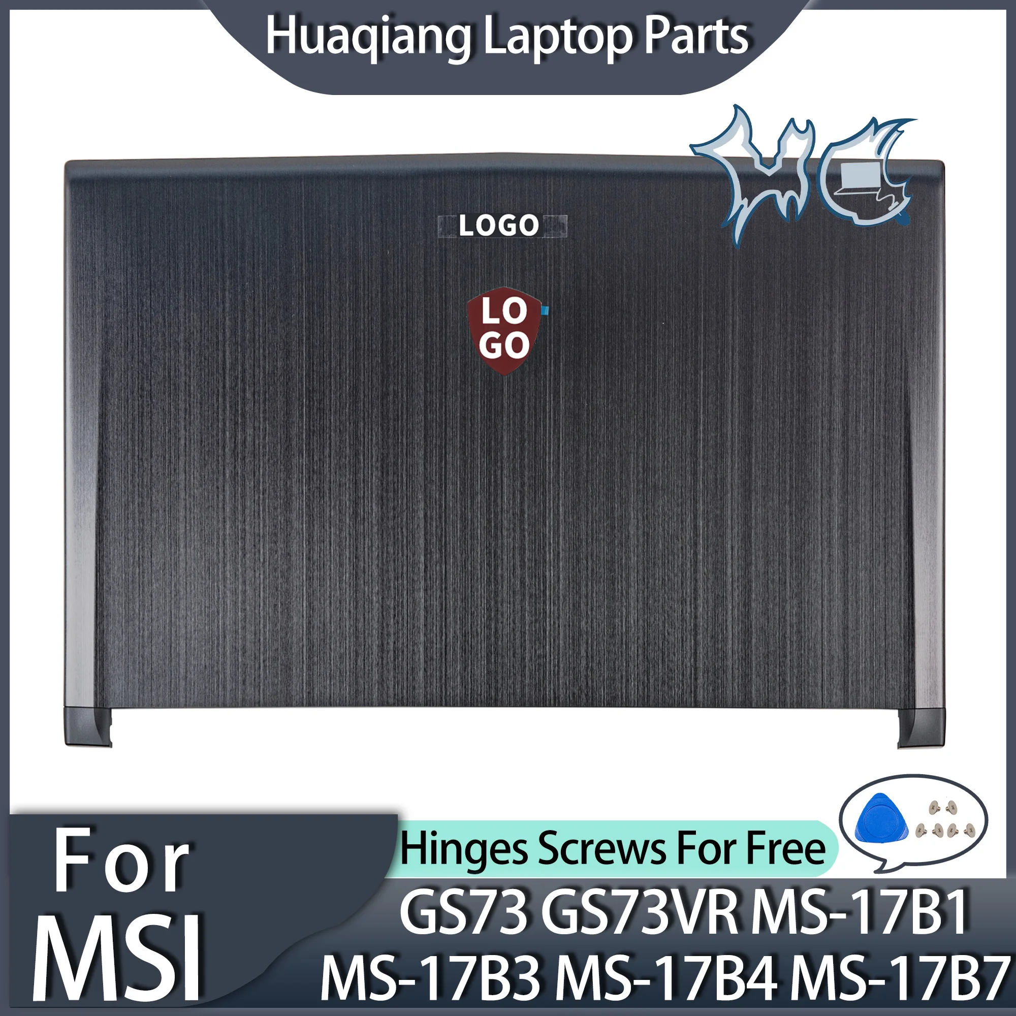 MSI GS73 GS73VR MS-17B1 MS-17B3 MS-17B4 MS-17B5 MS-17B7 LCD ޸ Ŀ, ĸ  Ѳ ũ Ŀ ,  ÷, 17.3 ġ